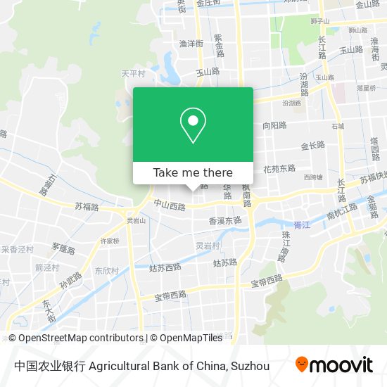 中国农业银行 Agricultural Bank of China map