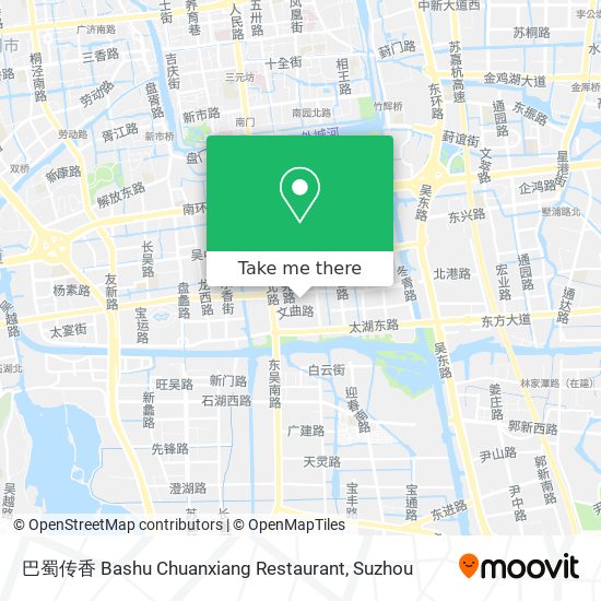 巴蜀传香 Bashu Chuanxiang Restaurant map