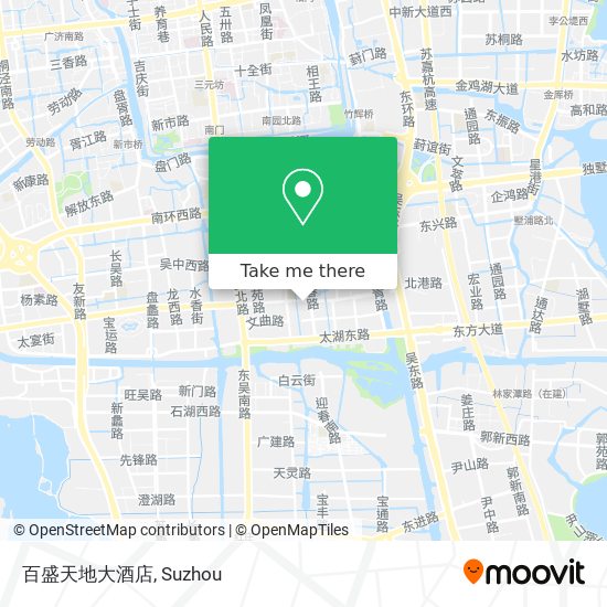 百盛天地大酒店 map