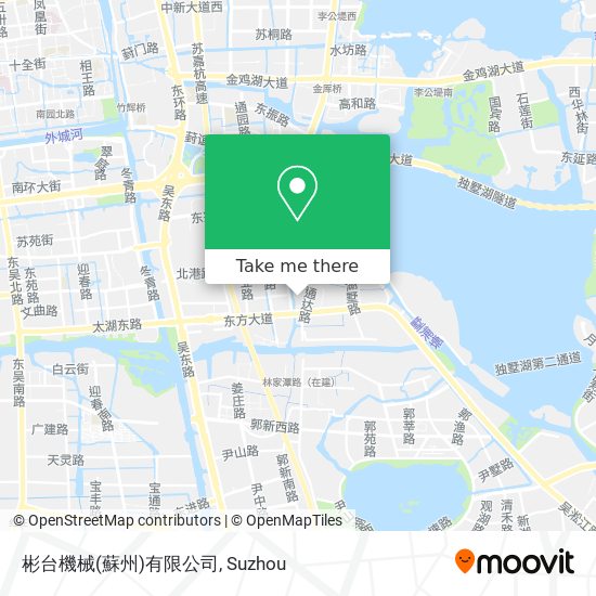 彬台機械(蘇州)有限公司 map