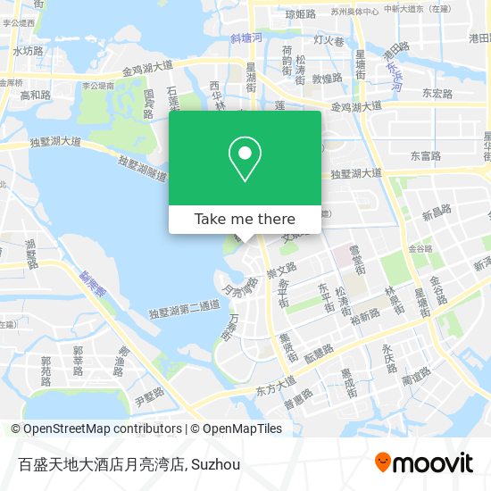 百盛天地大酒店月亮湾店 map
