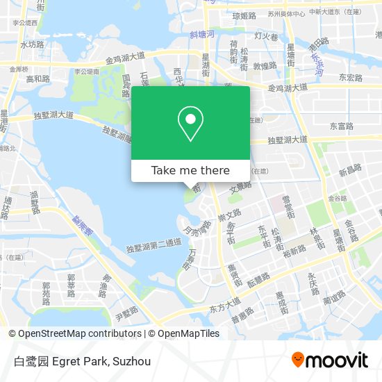 白鹭园 Egret Park map