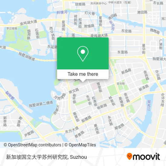 新加坡国立大学苏州研究院 map