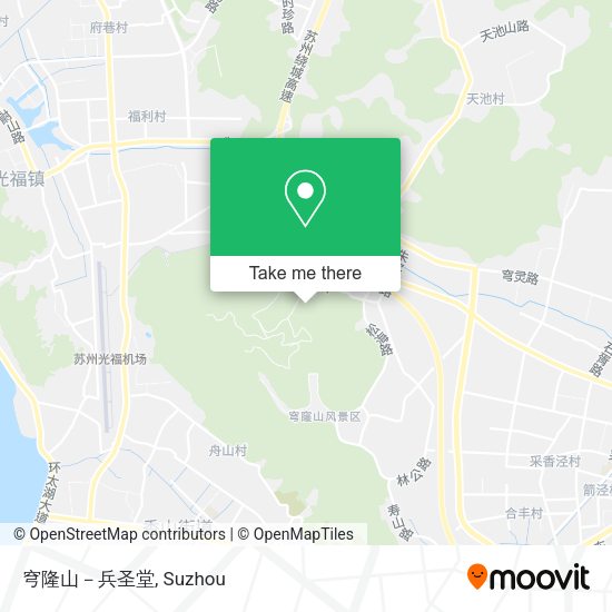 穹隆山－兵圣堂 map