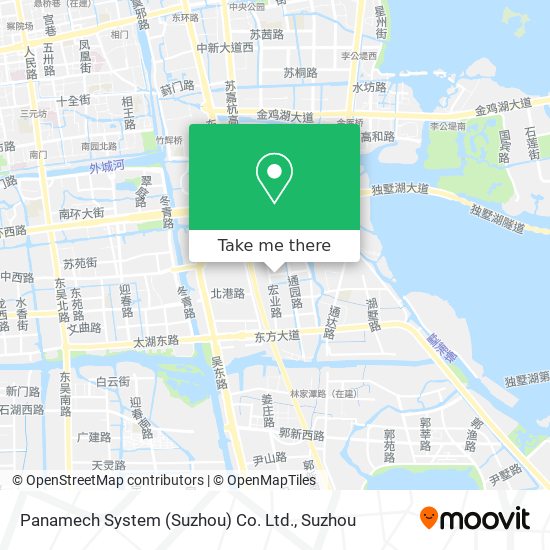 Panamech System (Suzhou) Co. Ltd. map