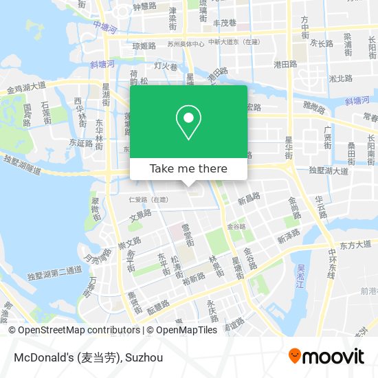 McDonald's (麦当劳) map