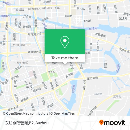 东坊创智园地B2 map