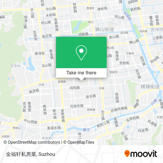 金福轩私房菜 map