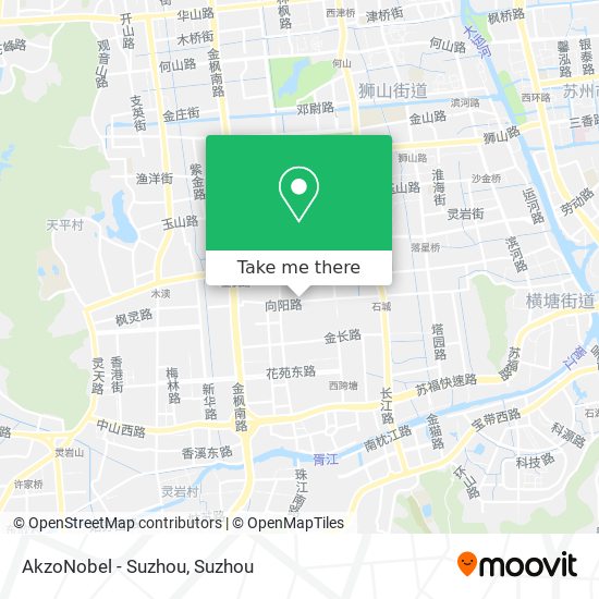 AkzoNobel - Suzhou map