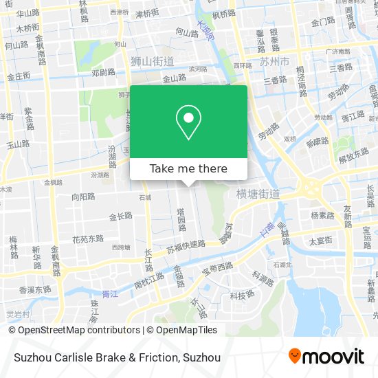 Suzhou Carlisle Brake & Friction map