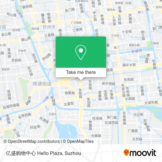 亿盛购物中心 Hello Plaza map