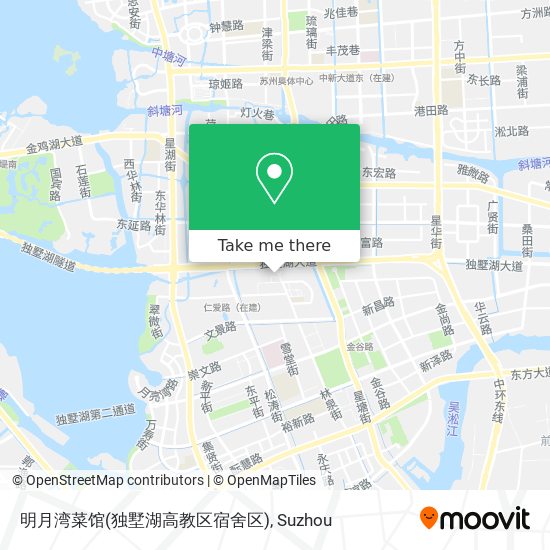 明月湾菜馆(独墅湖高教区宿舍区) map