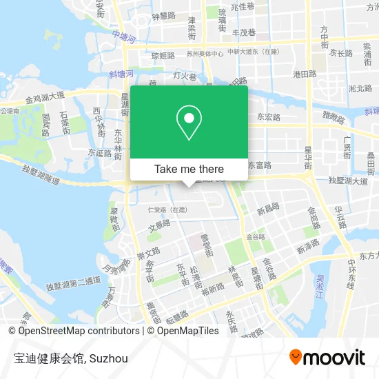 宝迪健康会馆 map