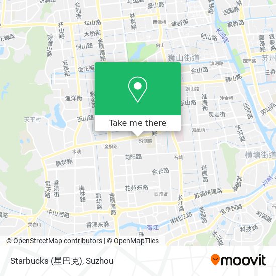 Starbucks (星巴克) map
