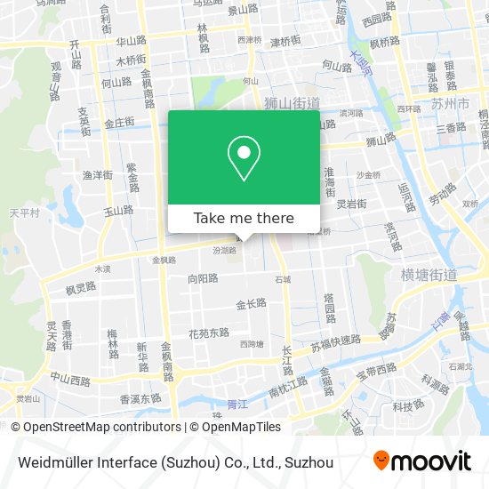 Weidmüller Interface (Suzhou) Co., Ltd. map