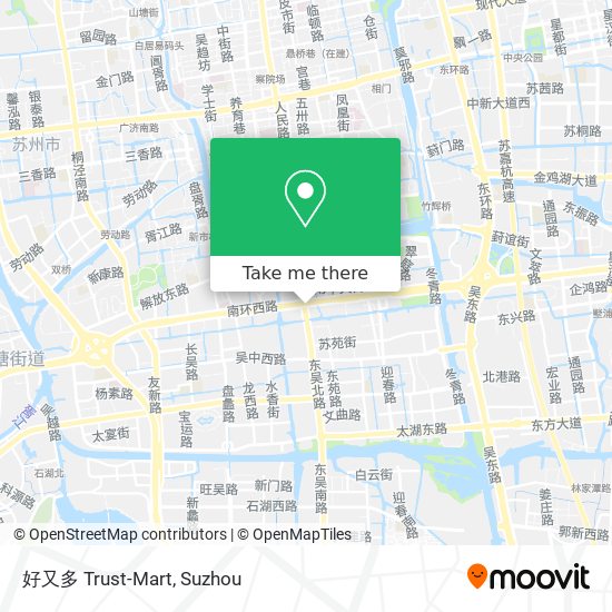 好又多 Trust-Mart map