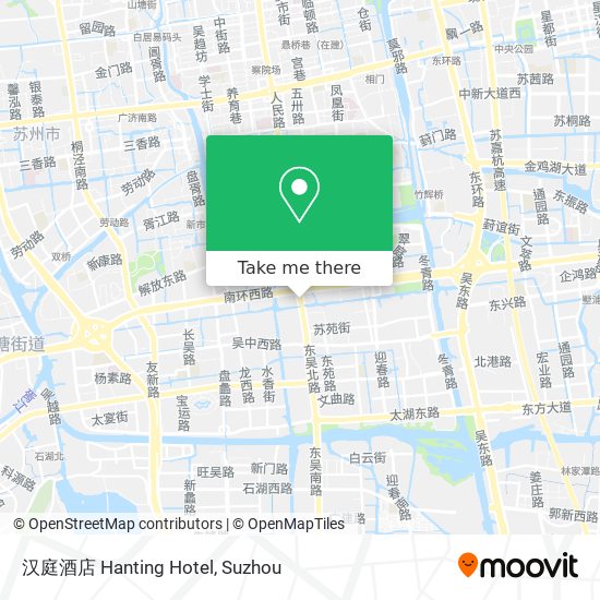 汉庭酒店 Hanting Hotel map