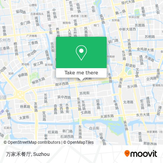 万家禾餐厅 map