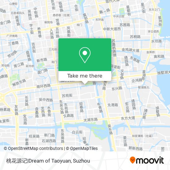 桃花源记|Dream of Taoyuan map