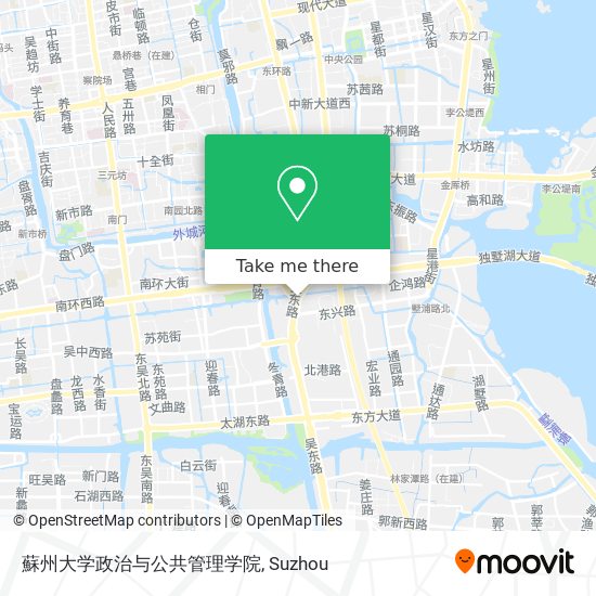 蘇州大学政治与公共管理学院 map