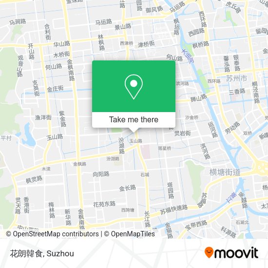 花朗韓食 map