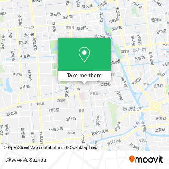 馨泰菜场 map