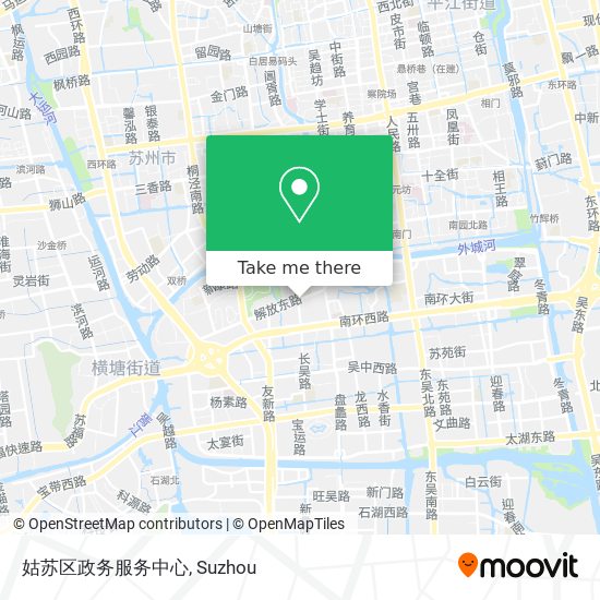 姑苏区政务服务中心 map