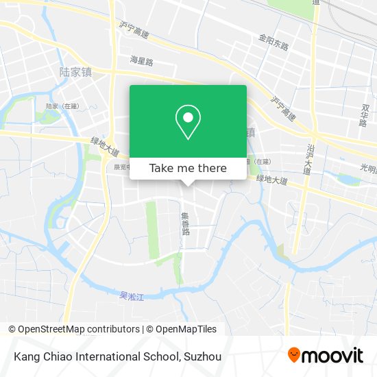 Kang Chiao International School map