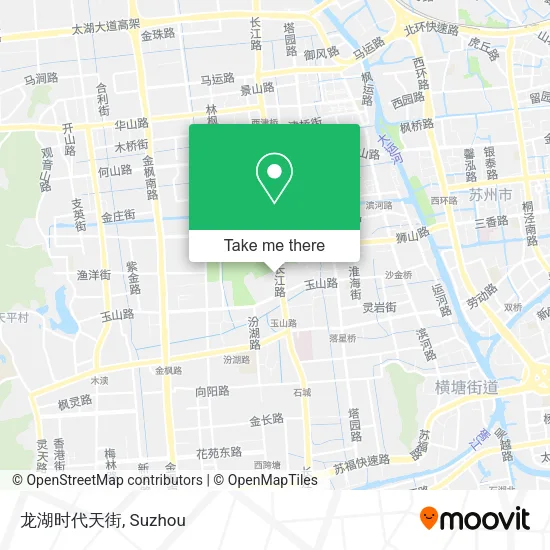 龙湖时代天街 map