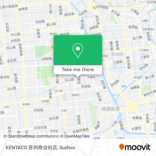 KENTACO 苏州商业街店 map