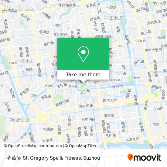 圣葛俪 St. Gregory Spa & Fitness map