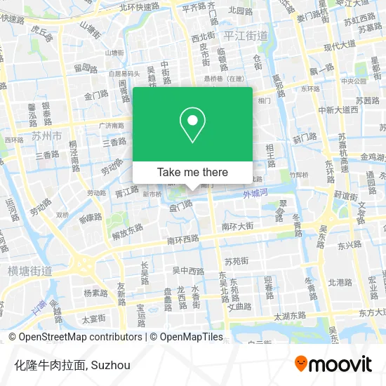 化隆牛肉拉面 map
