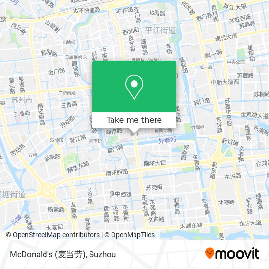 McDonald's (麦当劳) map