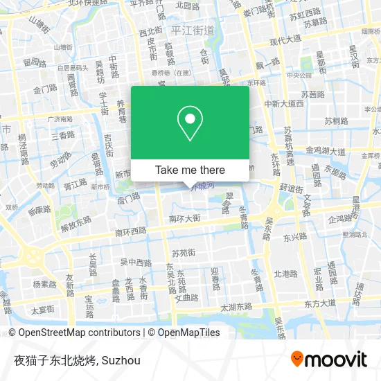 夜猫子东北烧烤 map