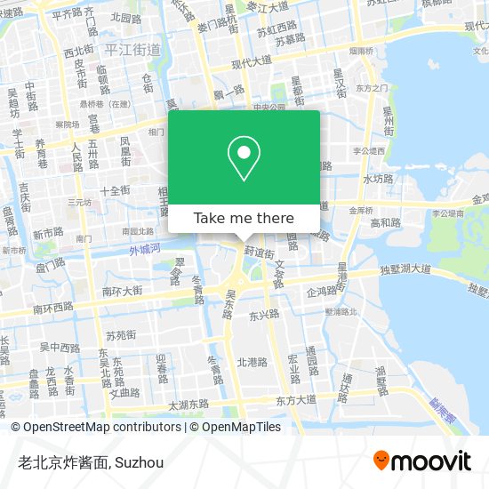 老北京炸酱面 map