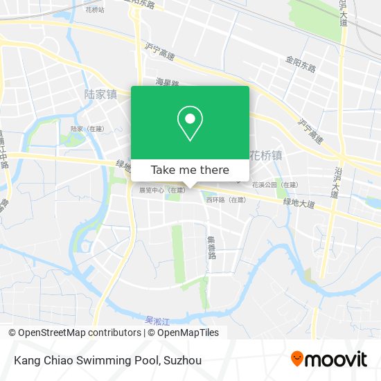 Kang Chiao Swimming Pool map