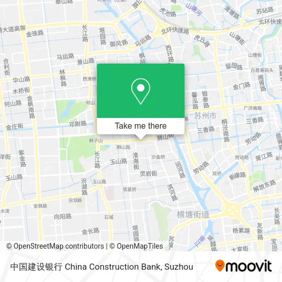 中国建设银行 China Construction Bank map