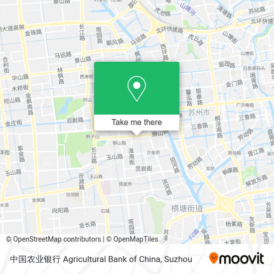 中国农业银行 Agricultural Bank of China map
