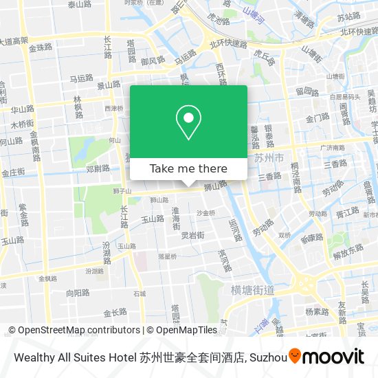 Wealthy All Suites Hotel 苏州世豪全套间酒店 map