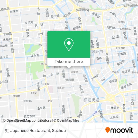 虹 Japanese Restaurant map
