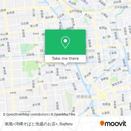 南風<沖縄そばと泡盛のお店> map