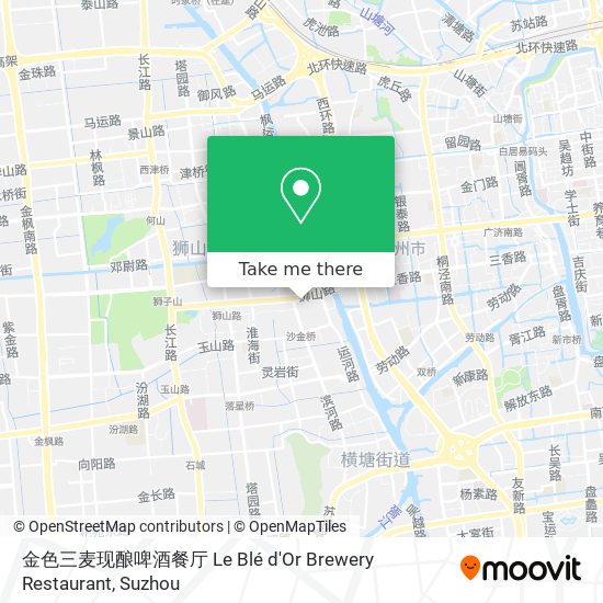 金色三麦现酿啤酒餐厅 Le Blé d'Or Brewery Restaurant map