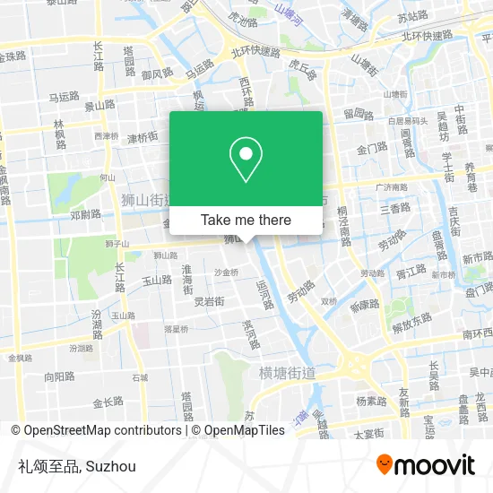 礼颂至品 map