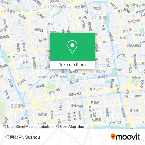 江南公社 map