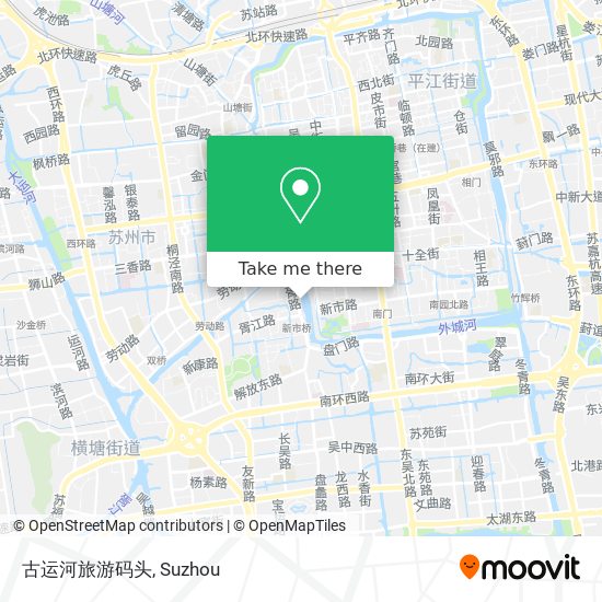 古运河旅游码头 map