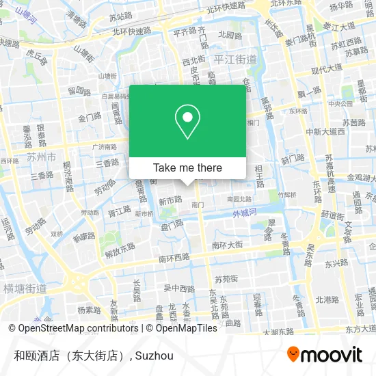 和颐酒店（东大街店） map