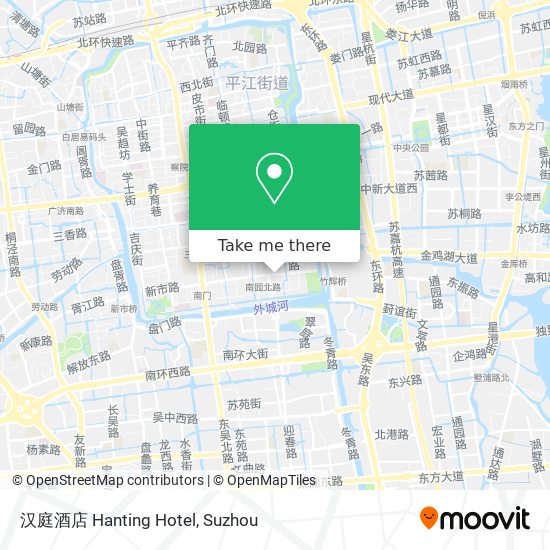 汉庭酒店 Hanting Hotel map