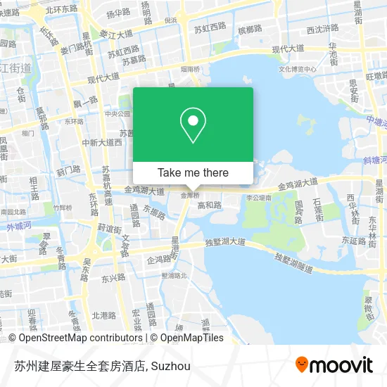 苏州建屋豪生全套房酒店 map