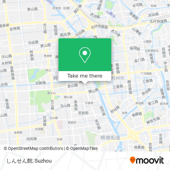 しんせん館 map