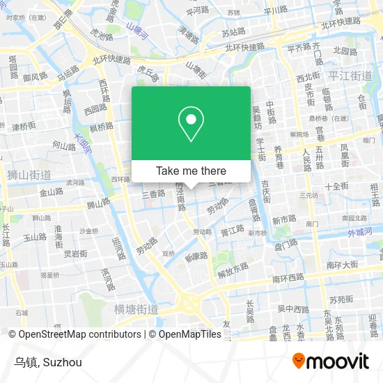 乌镇 map